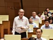Đại biểu Nguyễn Thiện Nhân, Bí thư Thành ủy TP.HCM tại Quốc hội chiều 23/10