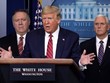 Tổng thống Donald Trump khẳng định chính quyền Mỹ đã đối phó dịch Covid-19 thực sự hiệu quả. Ảnh: AFP