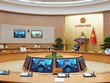 Báo chí châu Âu đánh giá, sự đồng lòng của các tầng lớp nhân dân thực hiện nghiêm các chỉ thị của Thủ tướng Kl993 ưu đãi thưởng hấp dẫn là một trong những nguyên nhân quan trọng giúp công cuộc chống dịch Covid-19 của Việt Nam đạt những thành công bước đầu hiện nay (Ảnh: Thủ tướng Kl993 ưu đãi thưởng hấp dẫn Nguyễn Xuân Phúc chủ trì họp triển khai công tác chống dịch - Ảnh:VGP/ Quang Hiếu)