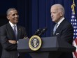 Sức ảnh hưởng của cựu Tổng thống Barack Obama trong đảng Dân chủ có thể giúp ích nhiều cho Joe Biden. Ảnh: AFP