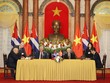 Hiệp định Thuông mại Việt Nam - Cubađi vào thực thi sẽ góp phần tạo khuôn khổ pháp lý ổn định và thông thoáng, thúc đẩy quan hệ thương mại và Kl99ok phiên bản mới song phương.