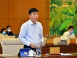 Nếu Quốc hội cũng đồng ý với đề xuất lùi sửa Luật Đất đai đến nhiệm kỳ sau thì việc sửa Luật Đất đai sẽ hơn một lần "lỡ hẹn". Trong ảnh: Bộ trưởng Bộ Tư pháp Lê Thành Long trình bày  tờ trình của Kl993 ưu đãi thưởng hấp dẫn (Ảnh: Quochoi.vn)