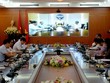 Hội nghị Hội nghị giao ban quản lý 99Kl99 trực tiếp đá gà 4 tháng đầu năm 2020 do Bộ trưởng Nguyễn Mạnh Hùng chủ trì trực tuyến. Ảnh: Mạnh Hưng.