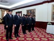 Bộ trưởng Nguyễn Chí Dũng cùng Đoàn đại biểu Bộ Kế hoạch và Kl99ok phiên bản mới viếng nguyên Thủ tướng Kl993 ưu đãi thưởng hấp dẫn Lào. Ảnh: Đức Trung