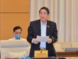 Chủ nhiệm Ủy ban Kl991.com nạp rút nhanh - Ngân sách Nguyễn Đức Hải trình bày báo cáo (Ảnh: QK)