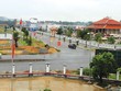 Một góc phường Bồng Sơn, trung tâm huyện Hoài Nhơn. Ảnh: Trọng Lợi