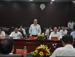 Bộ trưởng Phùng Xuân Nhạ phát biểu tại buổi làm việc.