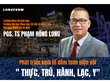 PGS.TS Phạm Hồng Long: Phát triển Kl992 cổng game cá cược đêm toàn diện với thực, trú, hành, lạc, y