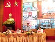 Hội nghị được tổ chức dưới hình thức trực tuyến với điểm cầu tại các địa phương trên địa bàn tỉnh Quảng Ninh. Ảnh: Thu Lê.