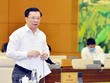 Bộ trưởng Bộ Kl991.com nạp rút nhanh Đinh Tiến Dũng. (Ảnh: Trọng Đức/TTXVN)