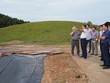 Phó chủ tịch UBND tỉnh Thừa Thiên Huế Phan Thiên Định kiểm tra khu xử lý rác Thủy Phương