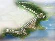 Phối cảnh khu sân golf và khu biệt thự hồ Ea Kao.