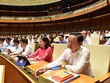 Đại biểu Quốc hội bấm nút thông qua Hiệp định (Ảnh QK). 