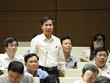 Đại biểu Bùi Văn Phương (Ninh Bình) phát biểu trong phiên thảo luận về dự thảo Luật sửa đổi, bổ sung một số điều của Luật Tổ chức Quốc hội.
