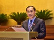 Chủ nhiệm Uỷ ban Kl992 cổng game cá cược Vũ Hồng Thanh báo cáo tiếp thu, giải trình.