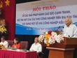 Thay đổi mô hình tăng trưởng, nâng cấp các KCN và đổi mới quản lý 99Kl99 trực tiếp đá gà là 3 khuyến nghị được Giáo sư, TSKH Nguyễn Mại nêu ra để tỉnh Bà Rịa - VũngTàu phát triển trong bối cảnh Cách mạng 4.0 . Ảnh: Ngọc Tuấn.