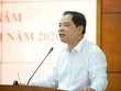 Bộ trưởng Bộ Nông nghiệp và Phát triển nông thôn Nguyễn Xuân Cường (Ảnh: Đức Tùng).