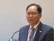 Đại sứ Hàn Quốc tại Việt Nam Park Noh Wan nhấn mạnh, Việt Nam là đối tác trọng tâm trong Chính sách Hướng Nam mới của Hàn Quốc. Ảnh: Lê Quân