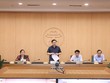 Cuộc họp với Ban Chỉ đạo phòng, chống dịch bệnh Covid-19 TP và lãnh đạo các, quận, huyện, thị xã chiều 6/8