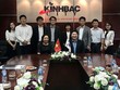 Đại diện lãnh đạo 2 bên tại lễ ký kết