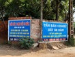 Rất có thể đây là chiêu trò của giới cò đất tại Hòa Lạc để đẩy hàng, tăng giá. Ảnh: Thành Nguyễn.