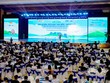 Ông Phạm Anh Tuấn, Uỷ viên Ban cháp hành TW Đảng, Phó Bí thư tỉnh uỷ, Chủ tịch UBND tỉnh Gia Lai phát biểu khai mạc Hội thảo. 