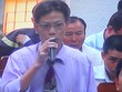 Luật sư Nguyễn Tiến Hùng, đại diện Vietinbank (ảnh chụp qua màn hình)