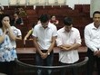 Các bị cáo tại tòa