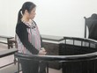Bị cáo Lê Thị Hiển tại tòa