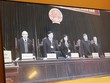 Hội đồng xét xử bắt đầu làm việc