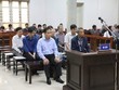 Các bị cáo tại tòa