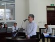 Bị cáo Nguyễn Xuân Sơn tại tòa.