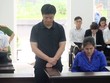 Các bị cáo tại phiên tòa