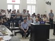 Các bị cáo tại phiên tòa