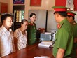 Nu chủ hụi Võ Thị Ngọc Yến khi bị khởi tố