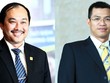 Ông Trần Ngô Phúc Vũ (bên trái), thành viên HĐQT kiêm Tổng giám đốc và ông Trần Ngọc Tâm (bên phải), nguyên Phó tổng giám đốc Nam A Bank ứng cử vào HĐQT Eximbank nhiệm kỳ IV
