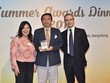 Ông Trần Tấn Lộc (đứng giữa) vừa được HĐQT Eximbank bổ nhiệm giữ chức vụ quyền Tổng giám đốc thay cho ông Phạm Hữu Phú 