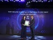 Bà Huỳnh Thị Xuân Liên, Thành viên HĐQT PNJ, đại diện Kl991.com World Cup 2026 Chính Thức tại buổi lễ trao giải 