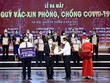 Đại diện Nam A Bank trao tặng 5 tỷ đồng ủng hộ Quỹ Vắc xin phòng, chống Covid-19