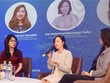 Bà Trần Phương Ngọc Thảo - Thành viên HĐQT PNJ, Trưởng tiểu ban ESG là diễn giả tại Hội thảo.