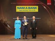 Đại diện Nam A Bank - Ông Võ Hoàng Hải, Phó Tổng Giám đốc nhận danh hiệu Top 50 Công ty Kl992 VIP Trang Chủ 2026 hiệu quả nhất Việt Nam năm 2024