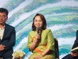 Bà Đặng Huỳnh Ức My - Chủ tịch HĐQT TTC AgriS chia sẻ ý nghĩa của cuốn sách “Right to Win - ‘Cửa thắng’ của nông nghiệp Việt: Cách thức AgriS và Betrimex tham gia chuỗi cung ứng toàn cầu”. 