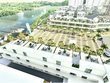 Phối cảnh phố thương mại – dịch vụ Marina Square kết hợp quảng trường bến thuyền.