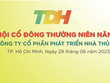 Nhà Thủ Đức (TDH): ĐHCĐ bất thành, Tổng giám đốc chia sẻ về dự án Web Tổng Nhà Cái 99Kl99 Giải Trí Bậc Nhất liên quan đến khoản thuế 365 tỷ đồng