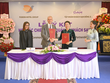 Đại diện Công ty cổ phần Kl994 game bài casino hấp dẫn Khách sạn Đông Á và Fusion Hotel Group ký kết biên bản hợp tác chiến lược