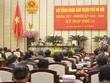 Phiên khai mạc sáng 1/12, kỳ họp thứ 14, HĐND TP. Hà Nội khóa XIV