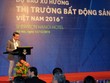 Ông Hà Nghiệm - Phó Tổng Giám đốc Công ty cổ phần Kl99ok phiên bản mới và công nghệ Đại Việt (Đại Việt Group) phát biểu khai mạc hội thảo. Ảnh: Quang Hưng