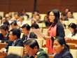 Đại biểu QH tỉnh Quảng Ninh Ngô Thị Minh. Ảnh: Hoàng Long
