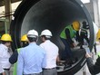 Đoàn chuyên gia của Viwasupco kiểm tra cơ sở Kl994 nhà cái bóng đá world cup của Jindal Saw tại Abu Dhabi. (Ảnh: Internet)