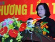 Bà Bùi Thị Thanh, Phó Chủ tịch Ủy ban Trung ương MTTQ Việt Nam